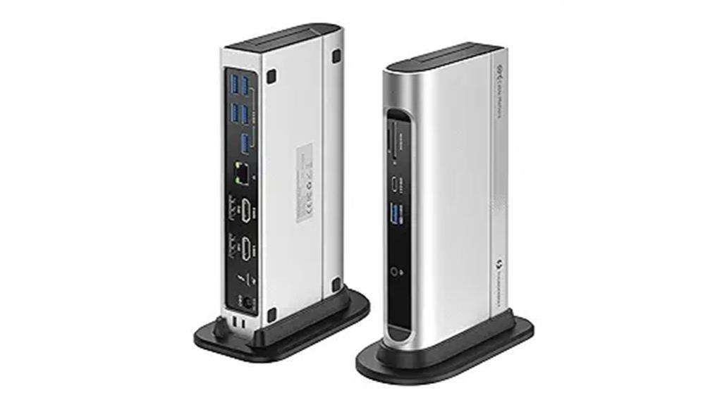 dual 4k thunderbolt dock