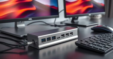 dual 4k usb c docks
