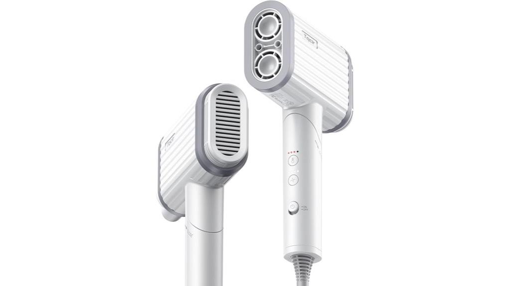 dual motor hair dryer