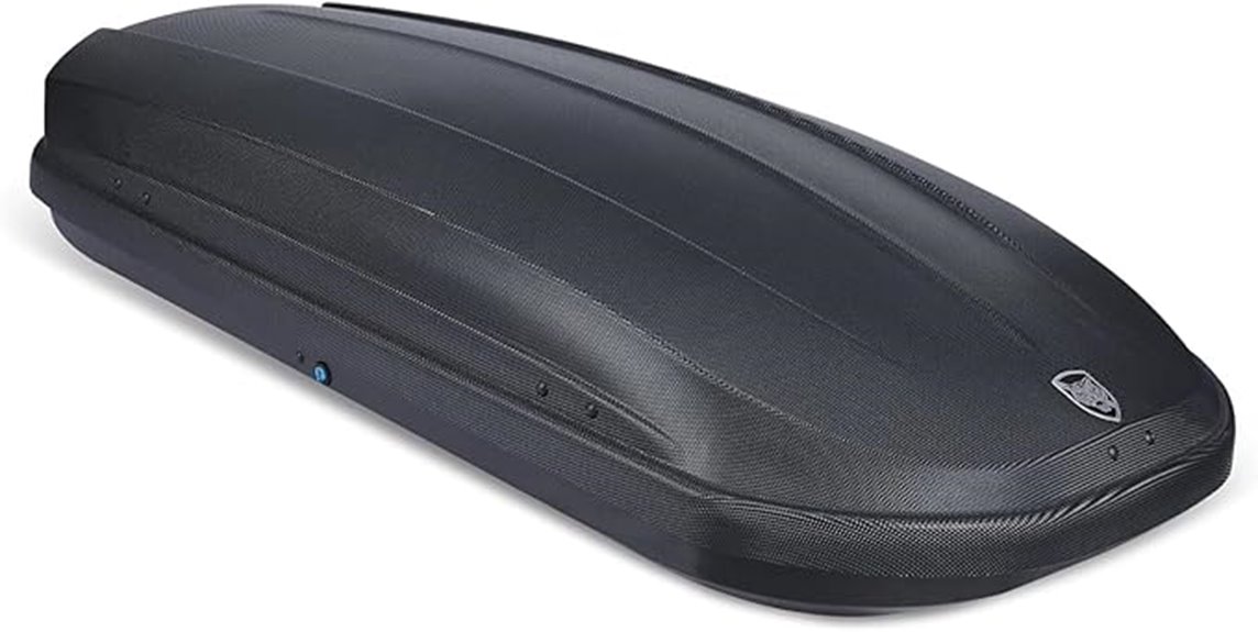 dual side opening roof box