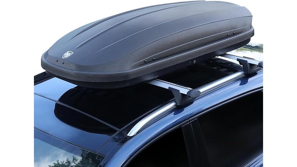 dual side opening rooftop carrier