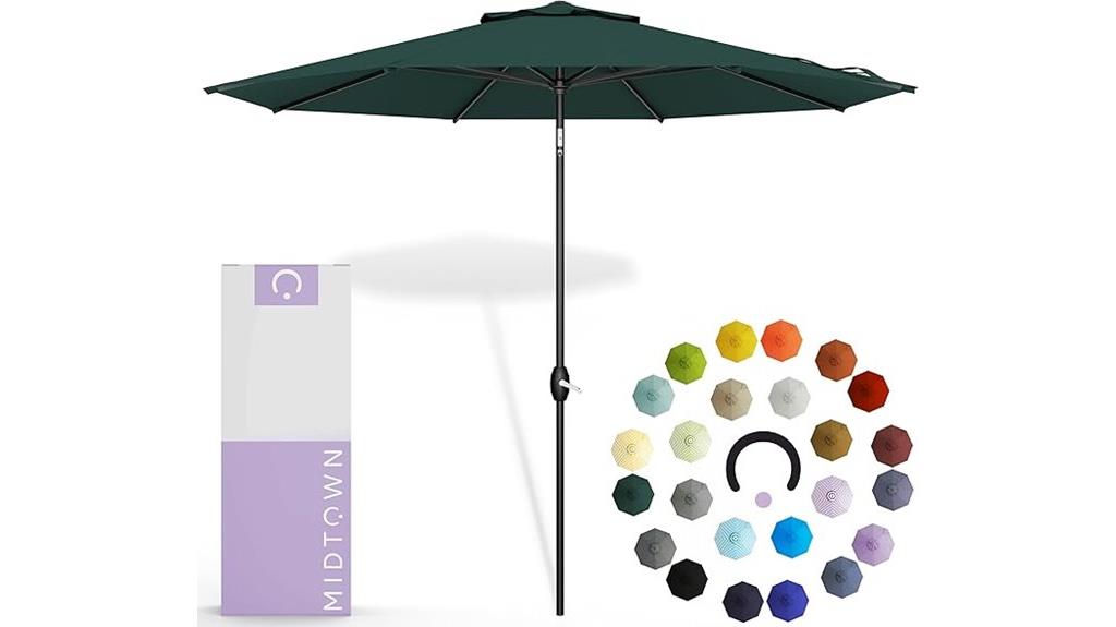durable 10 year uv umbrella