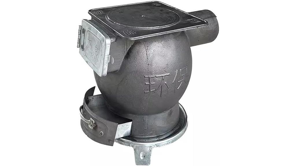 durable cast iron camping stove