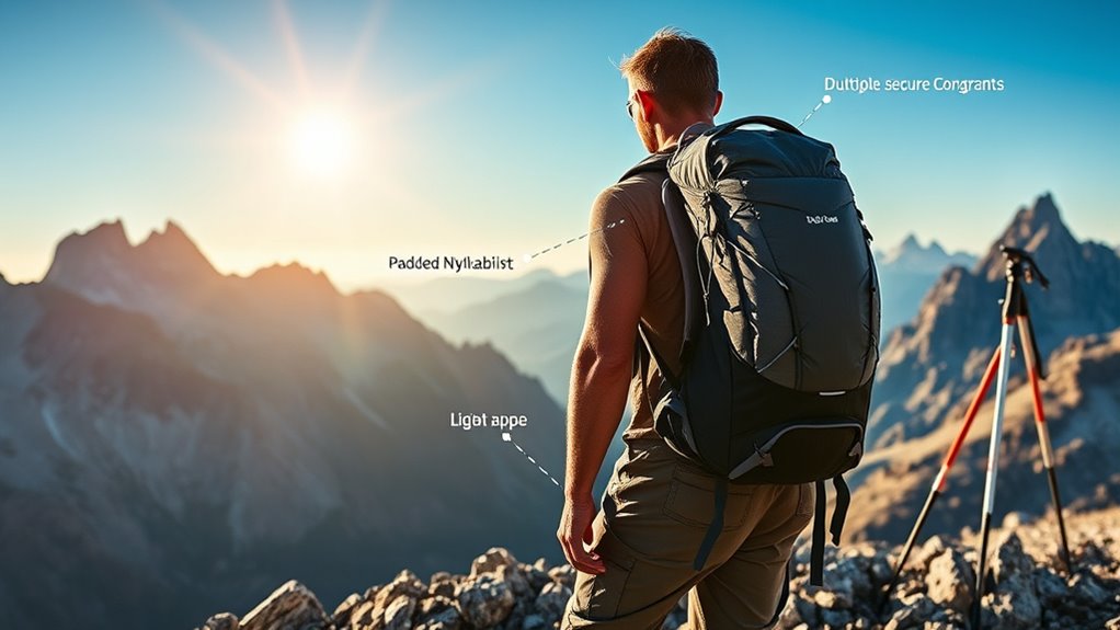 durable comfortable hiking pack