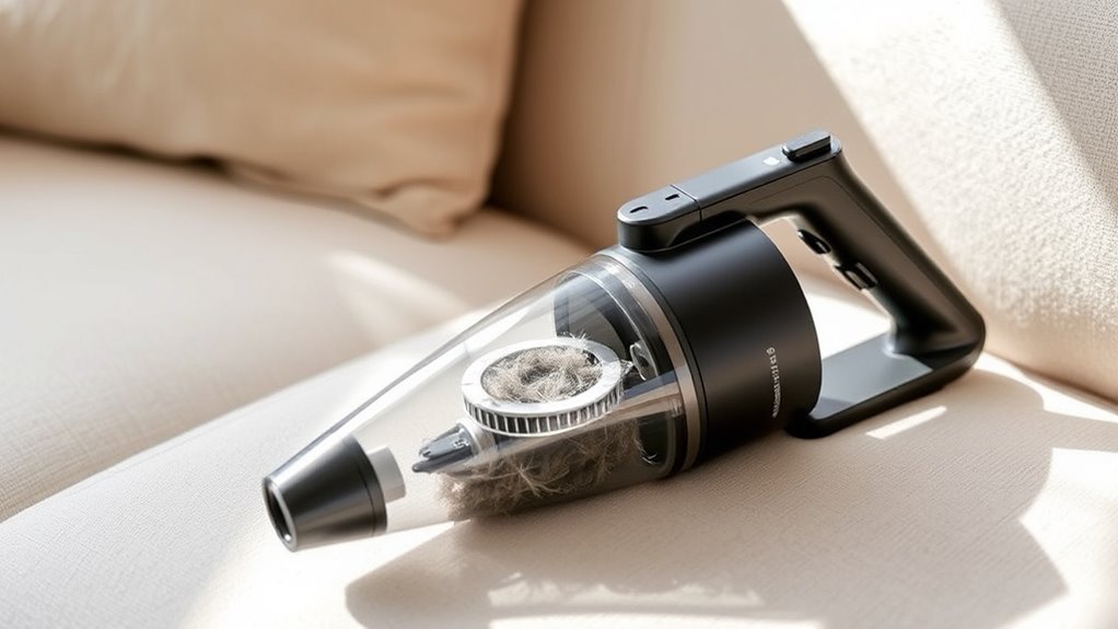 effective portable pet hair vacuum