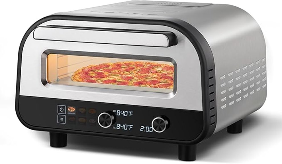 electric 12 inch pizza oven