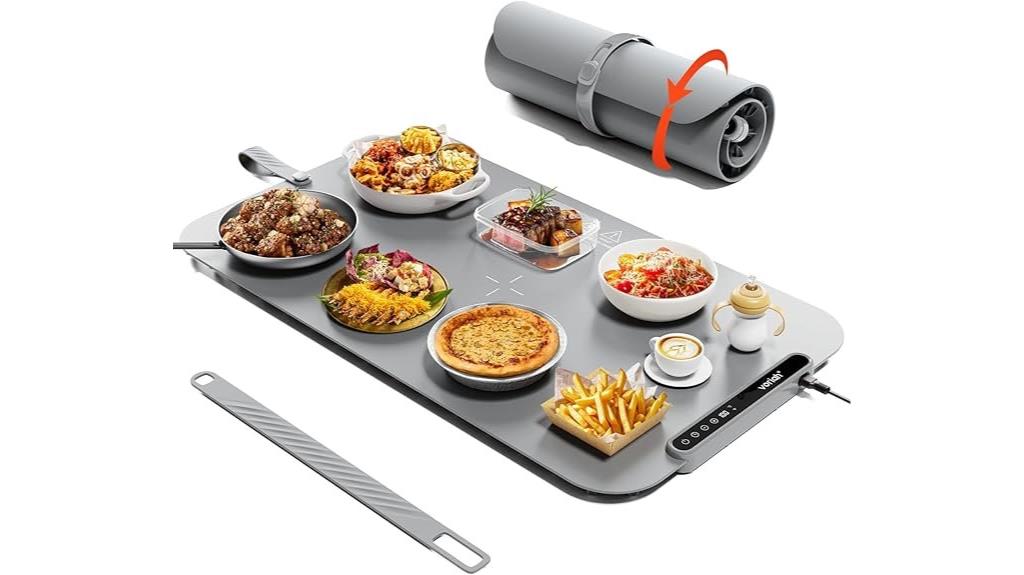 electric food warming mat