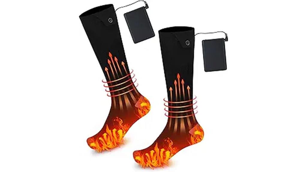 electric heated sock warmth