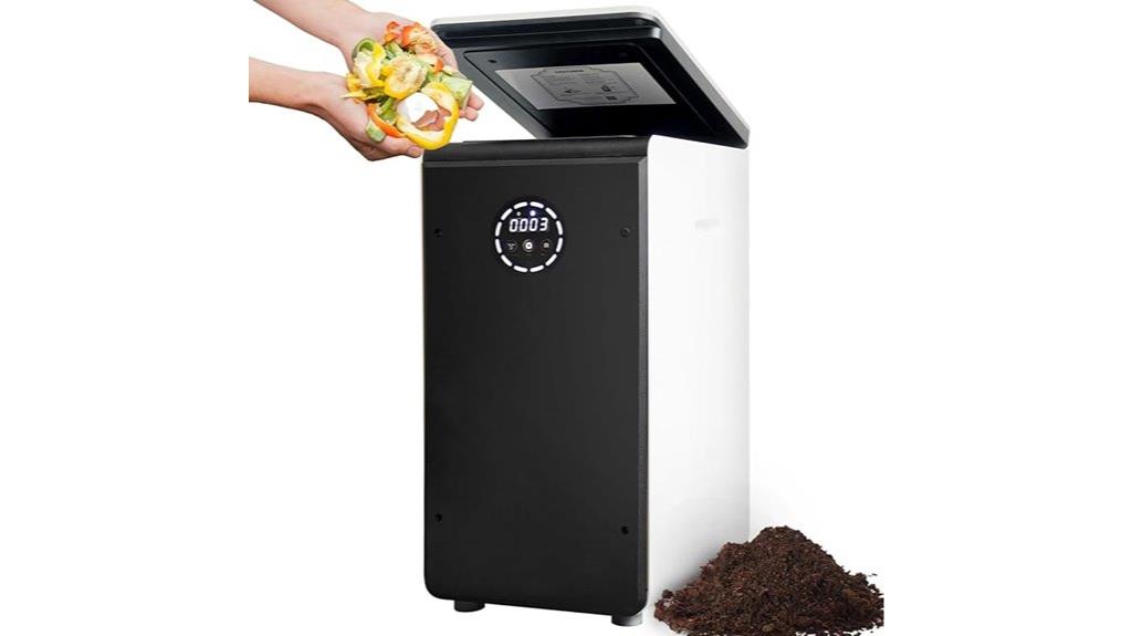 electric kitchen composting device