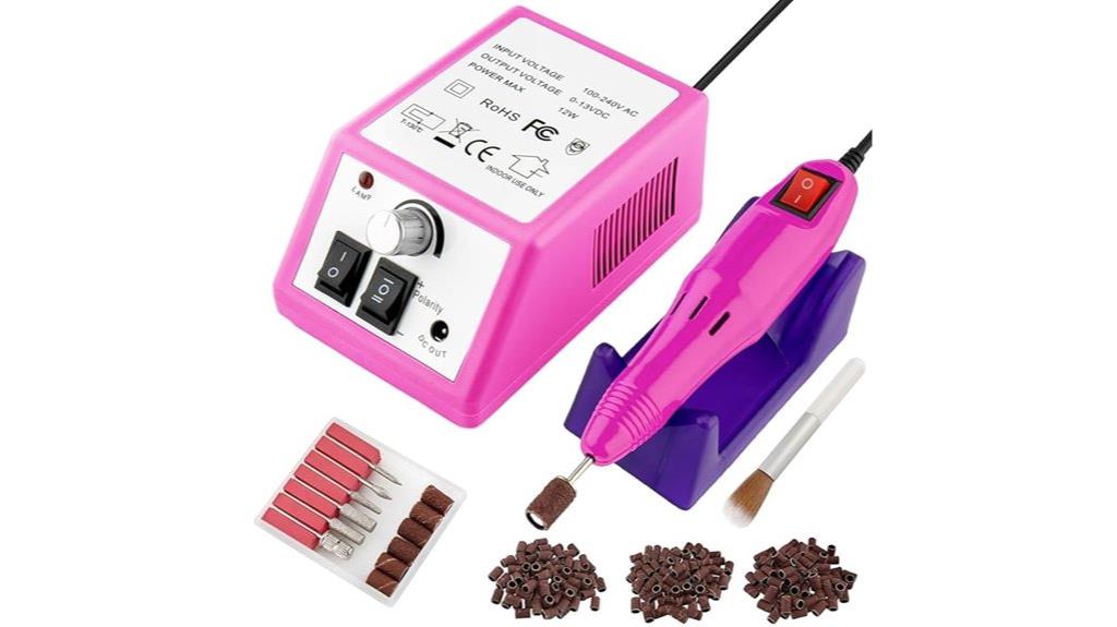 electric nail drill with bands