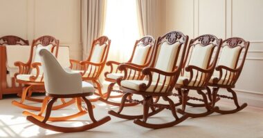 elegant luxury nursery chairs