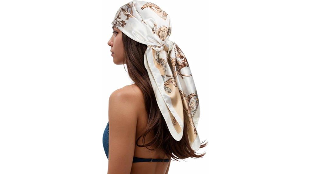 elegant women s head scarf