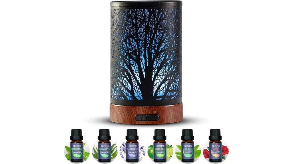 essential oils diffuser set