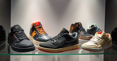 exclusive high end sneaker collection