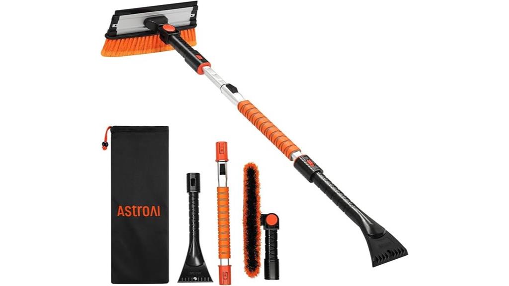 extendable car ice scraper