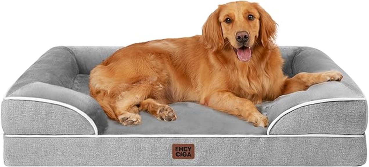 extra large orthopedic dog bed