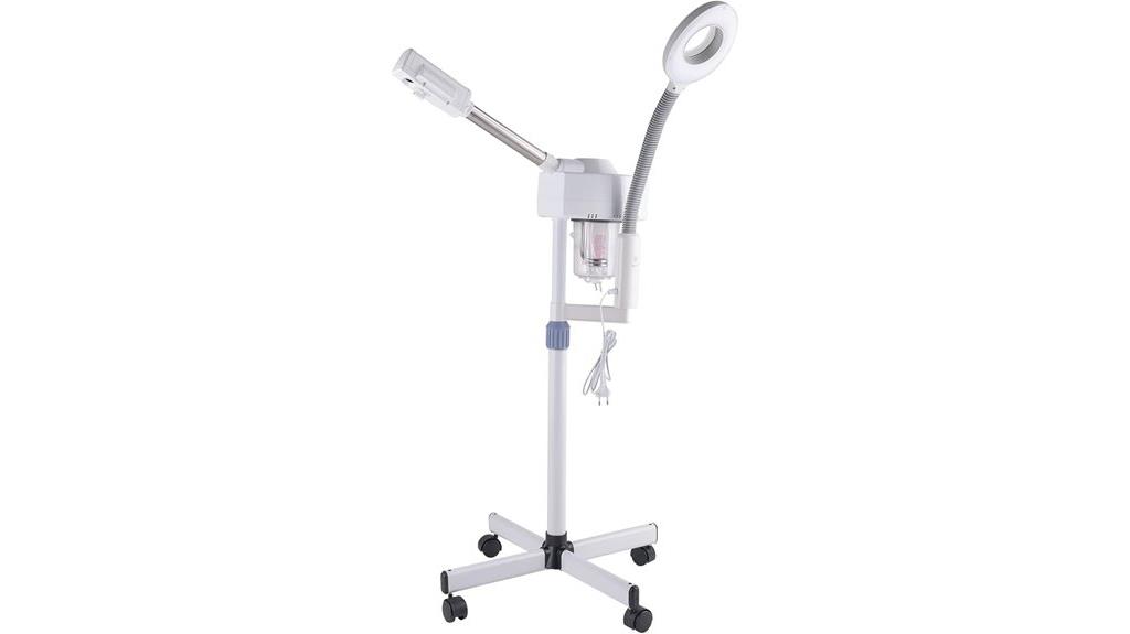facial steamer with magnification