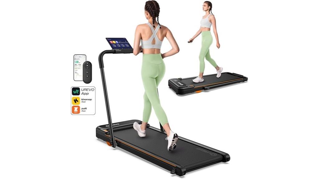 foldable 2 in 1 treadmill