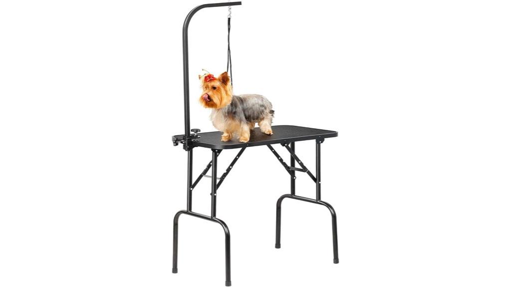 foldable 32 inch pet grooming table