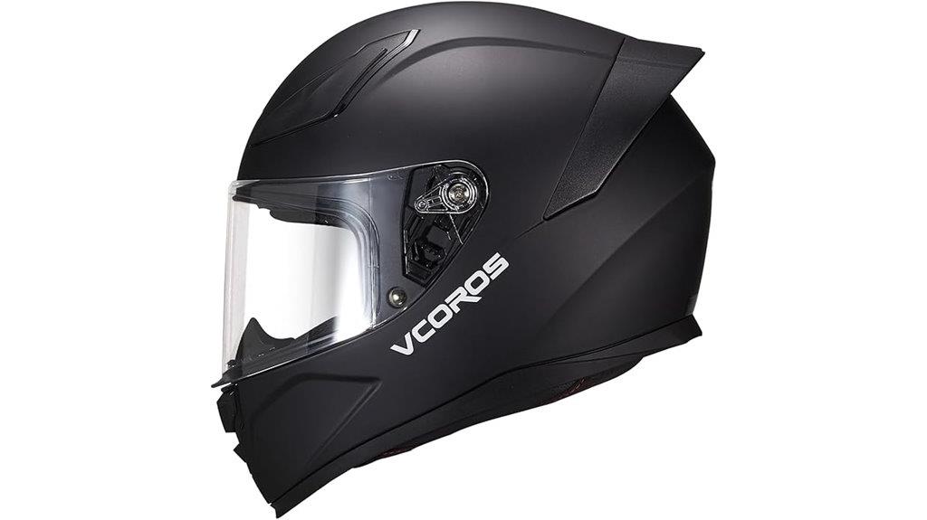 full face motorcycle helmet