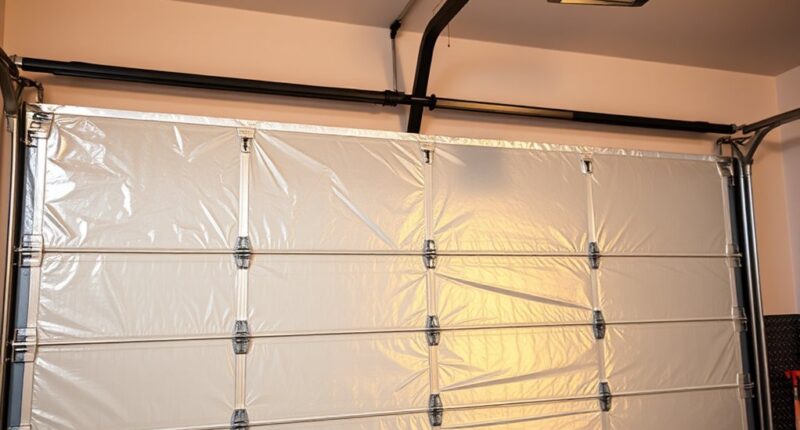 garage door insulation kits