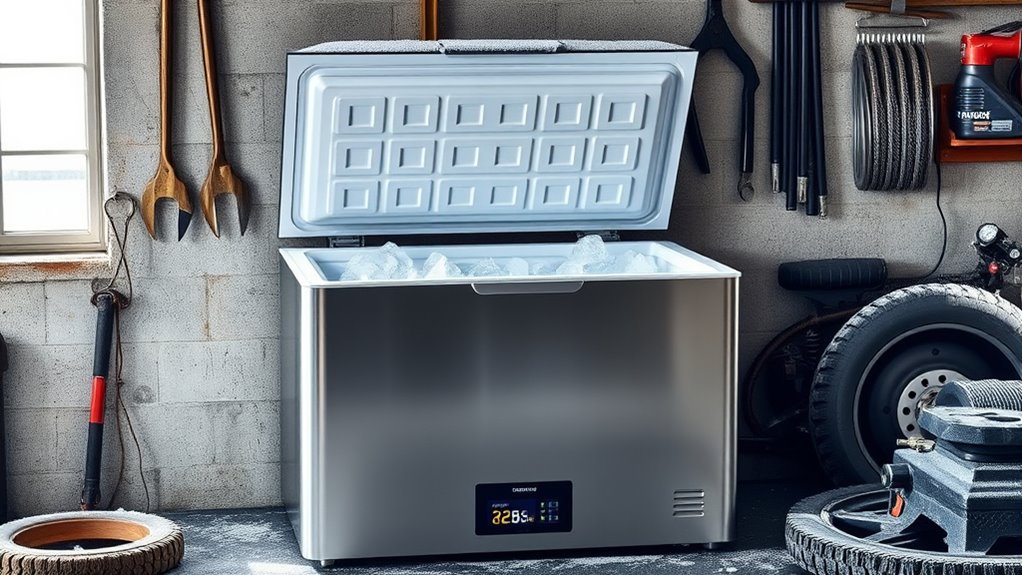 garage freezer selection criteria