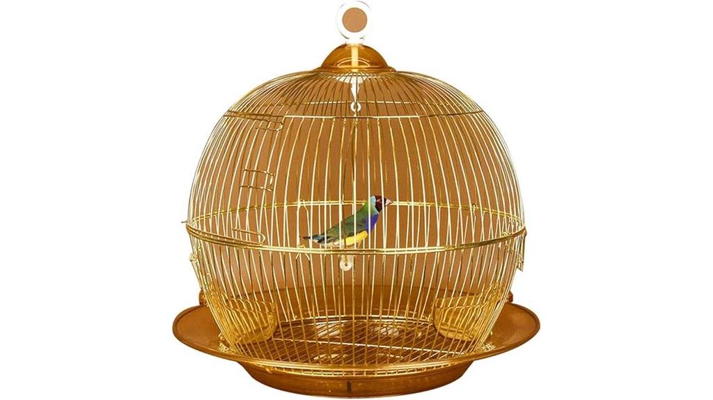 gold parakeet flight cage