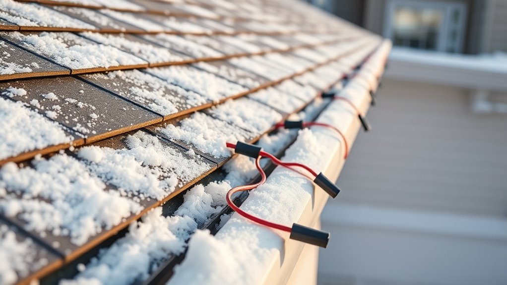 gutter de icing cable considerations