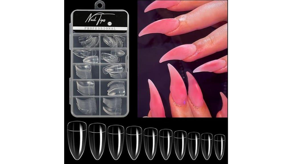 halloween nail tips kit