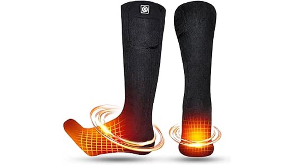heated rechargeable socks