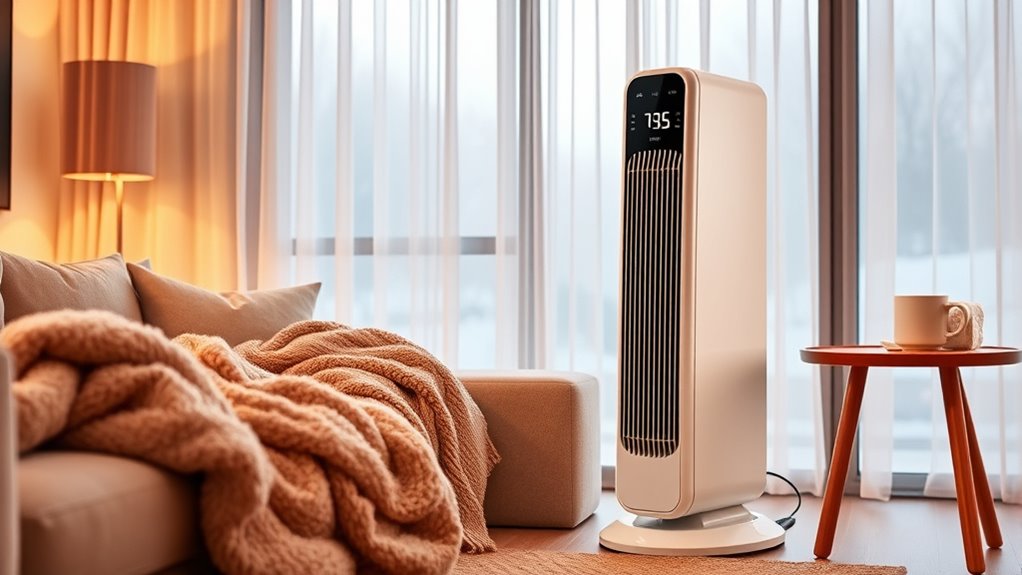 heater features and safety