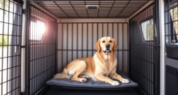 heavy duty crate with divider