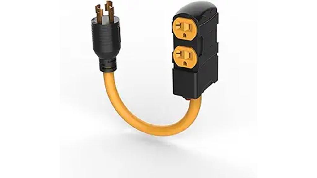 heavy duty generator extension cord
