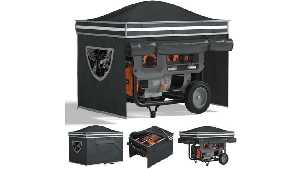 heavy duty marine generator cover