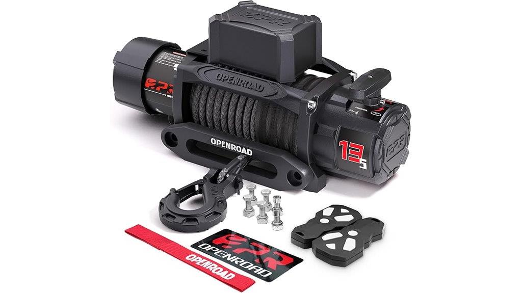 heavy duty wireless recovery winch