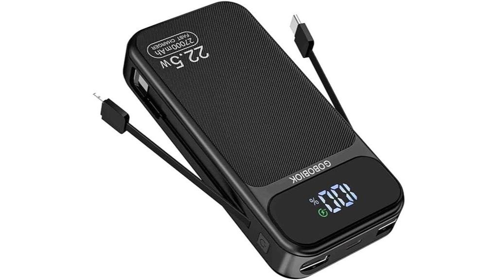 high capacity fast charge power bank