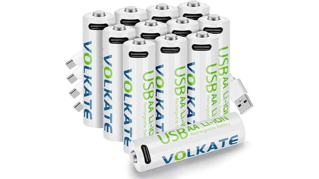 high capacity lithium aa batteries