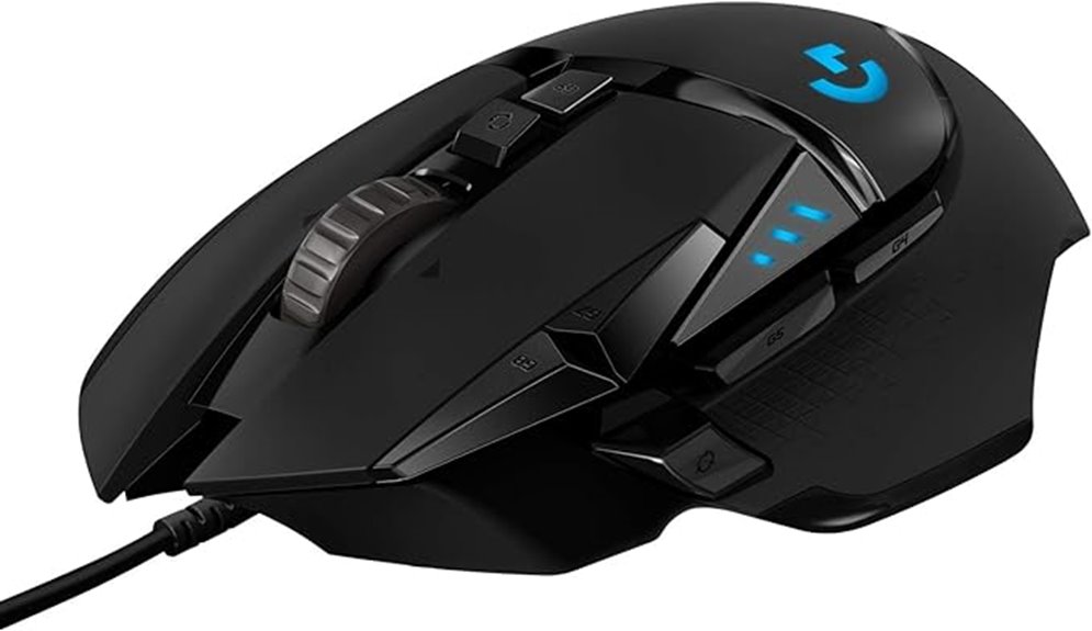 high performance wired gaming mouse