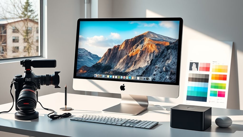 high resolution color corrected display