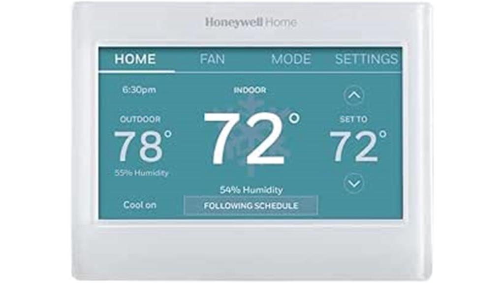 honeywell wi fi color thermostat