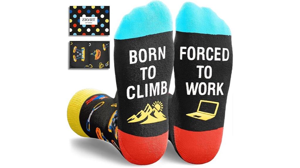 humorous unisex sock collection