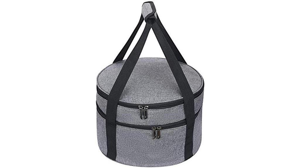 insulated casserole dish carrier