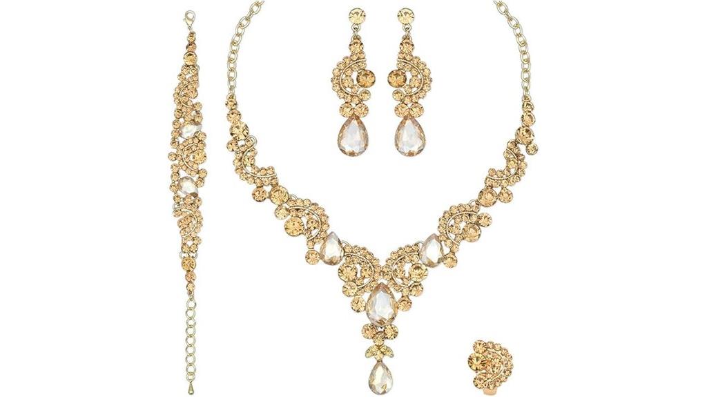 jewelry set for brides