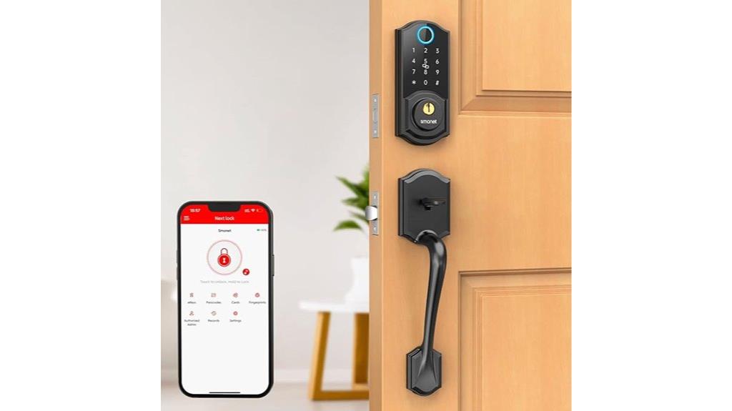keyless bluetooth front lock