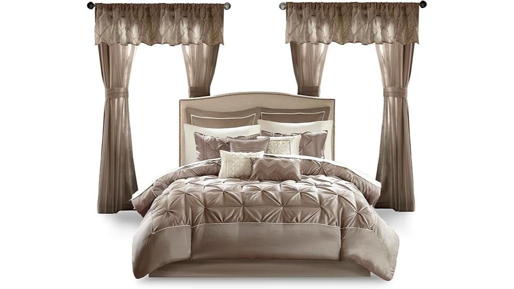 king faux silk bedding