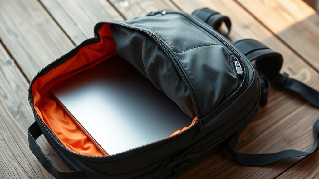 laptop safety and organization