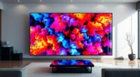 large 116 inch mini led tv