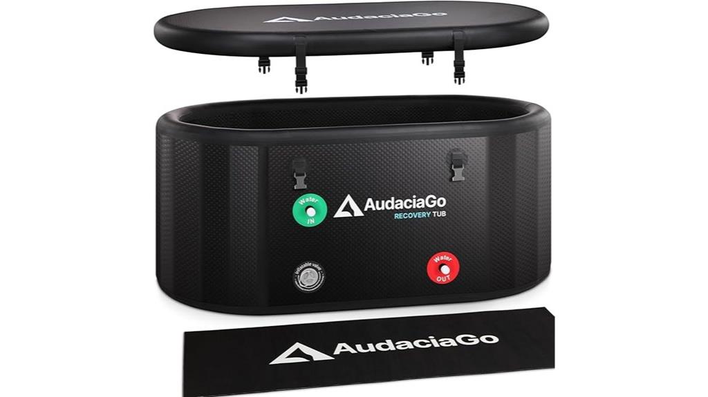 large athletic cold tub