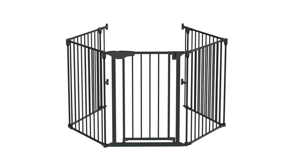 large baby gate with mounts