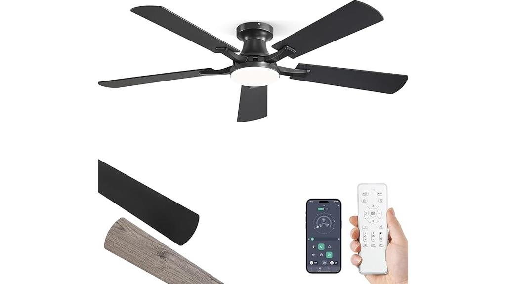 large ceiling fan with light